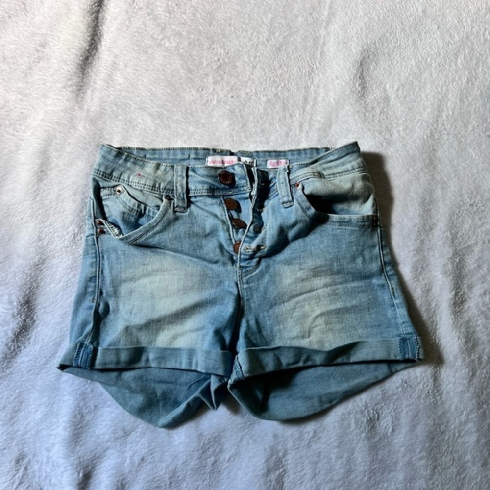 High Rise Jean Shorts | size: 3